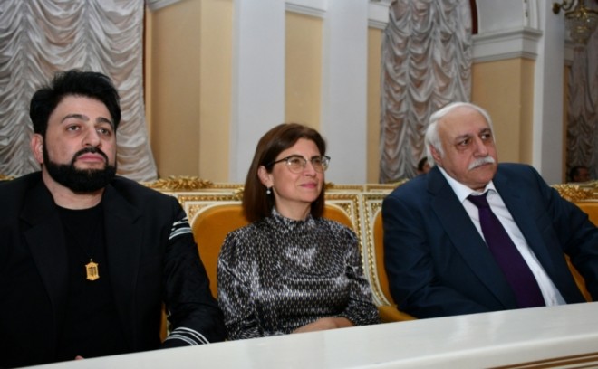 Eldar Mansurovun yaradıcılıq gecəsi keçirilib-foto