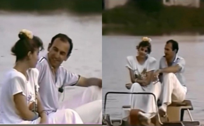 Aygünün kişi həmkarı ilə fotosu 