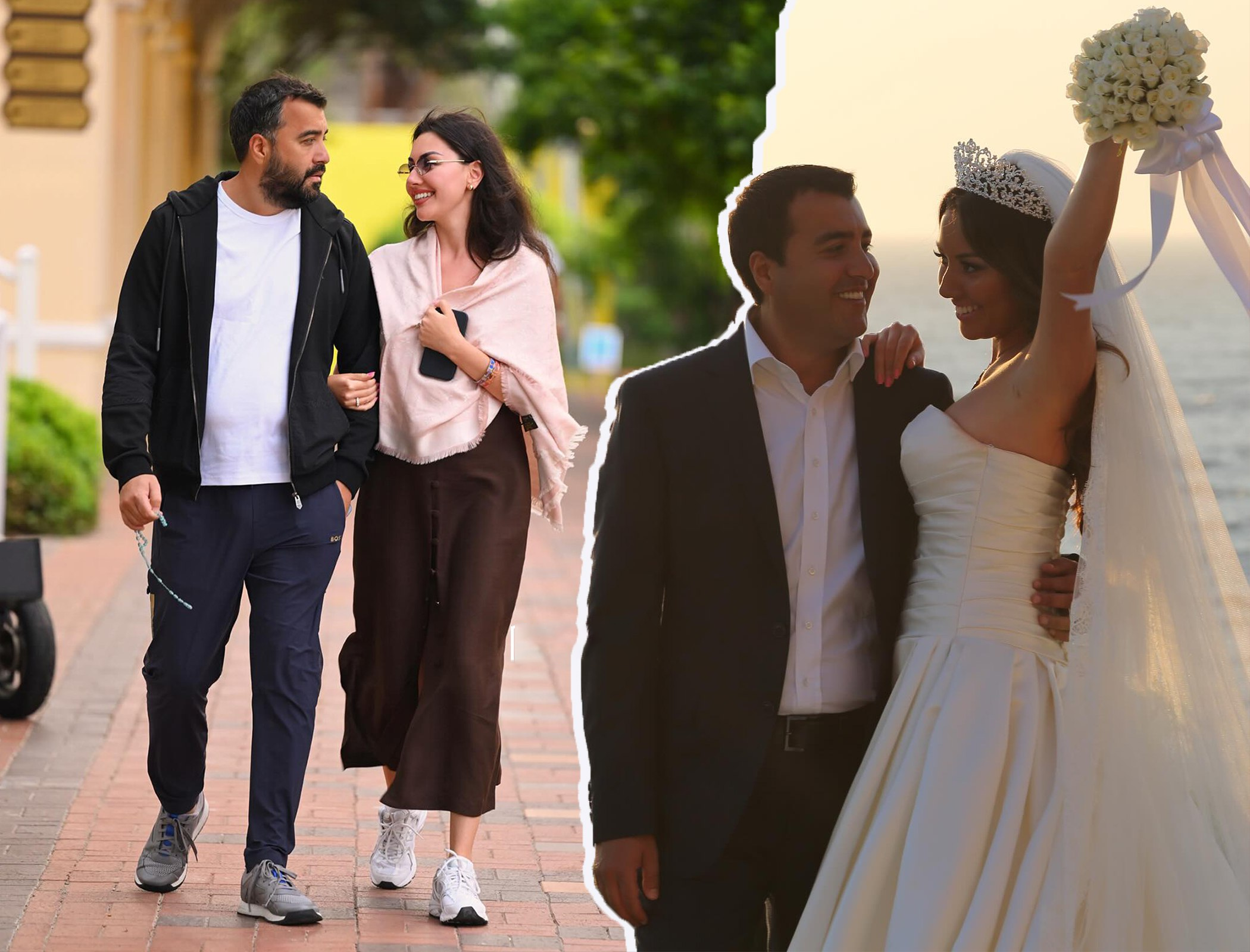 Həyat yoldaşını təbrik etdi