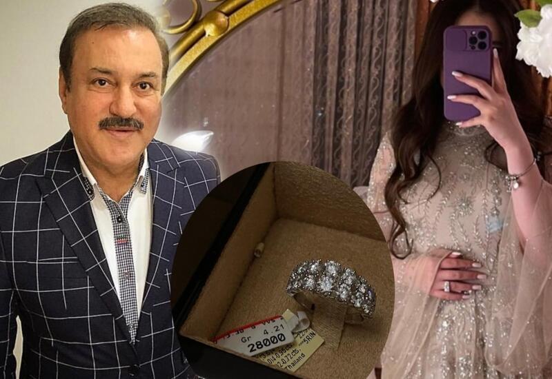 Əməkdar artistin nəvəsinin nişanından