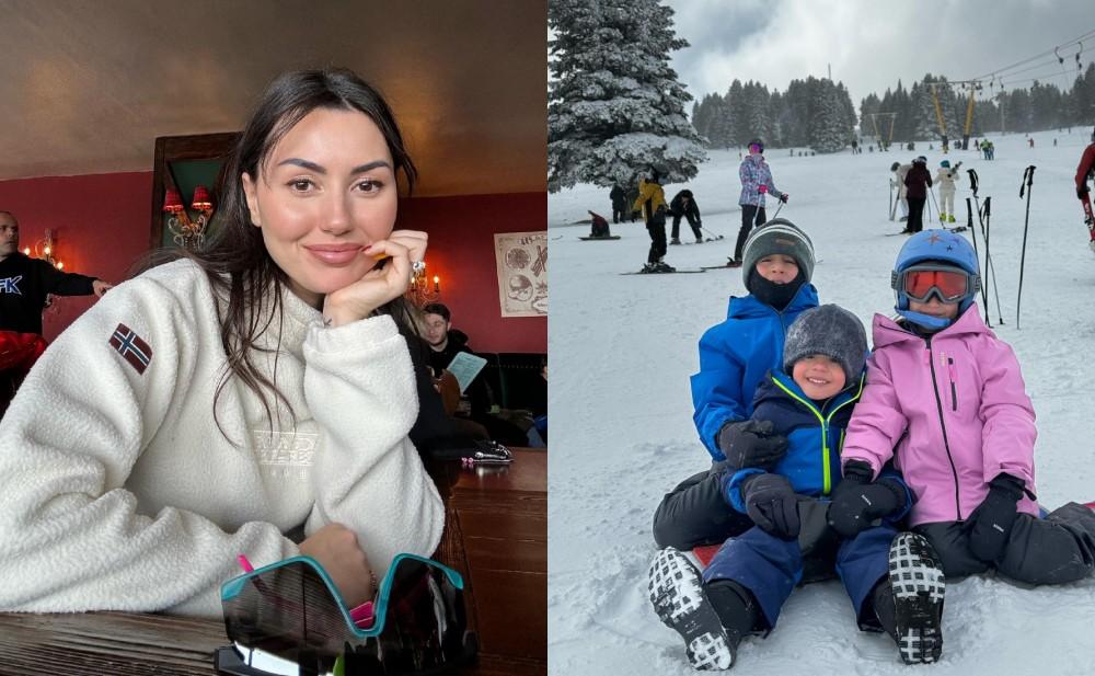 Ailəsi ilə qış tətilində