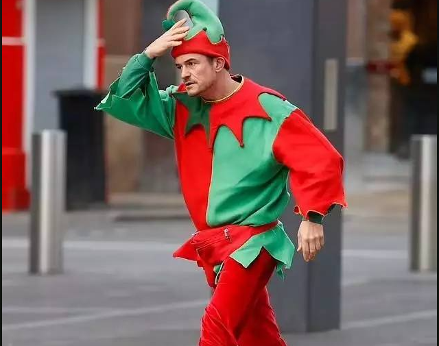 Kapitan Cek elf obrazında