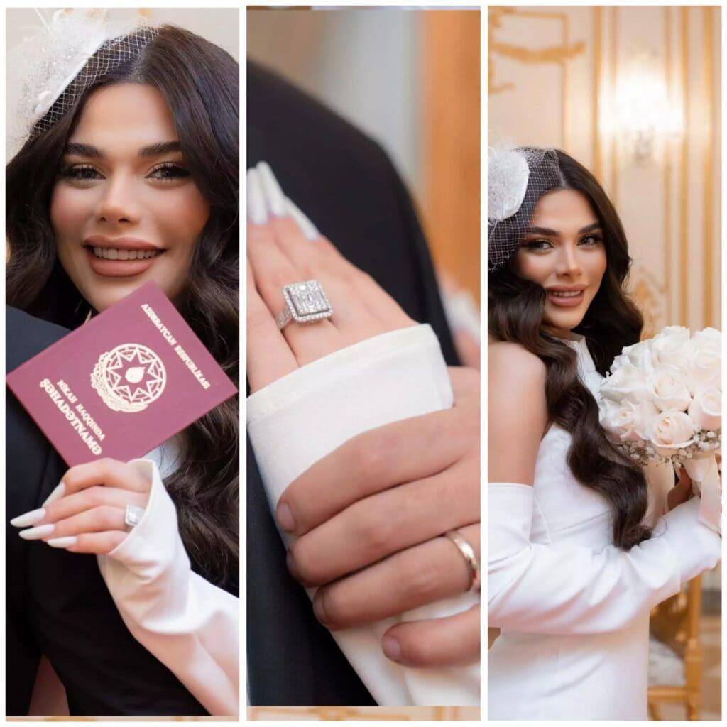 Aysun İsmayılova ailə qurub