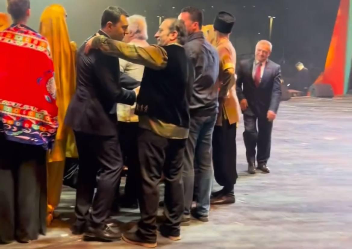 Nazirlə Xalq artistinin səmimi görüşü