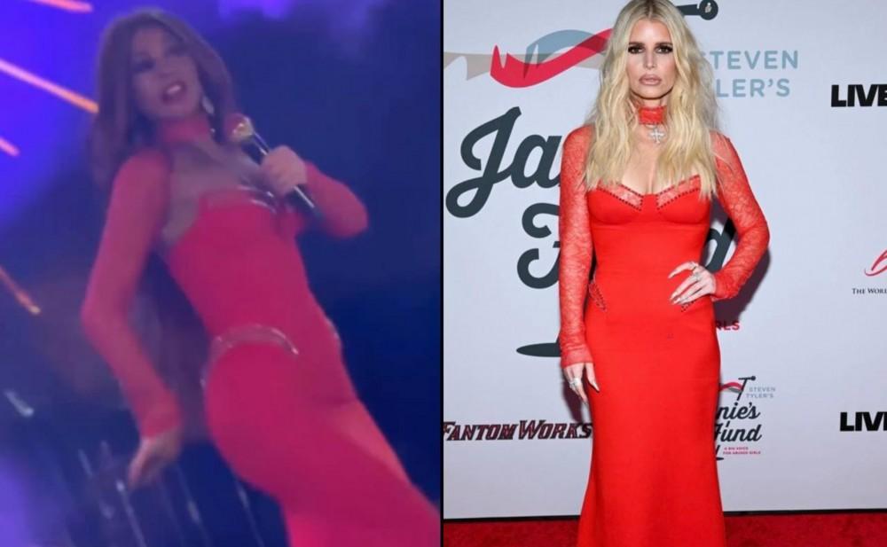 Cesika Diva ilə eyni geyimdə