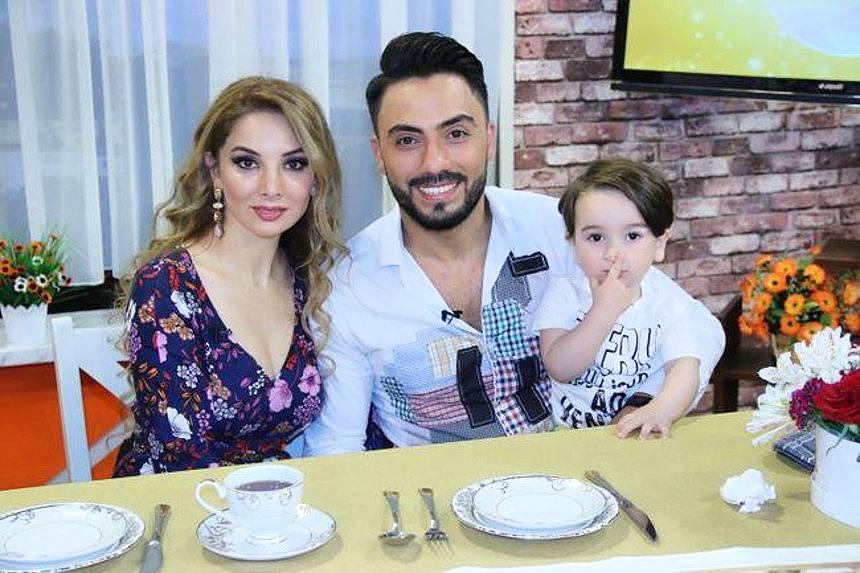 Həyat yoldaşının üzünü gizlətdi