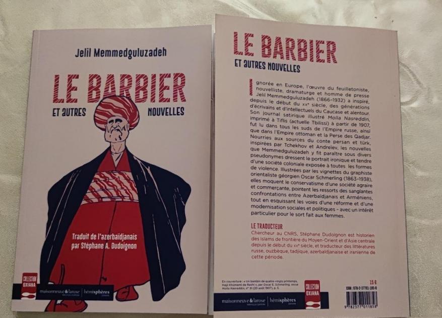 Əsərləri Parisdə fransız dilində nəşr olunub