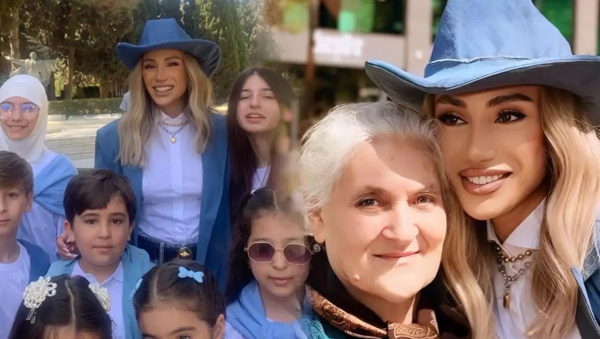 Xalq artisti çəkiliş anında - FOTO