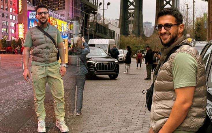 Əməkdar artist Nyu-Yorkda - FOTO