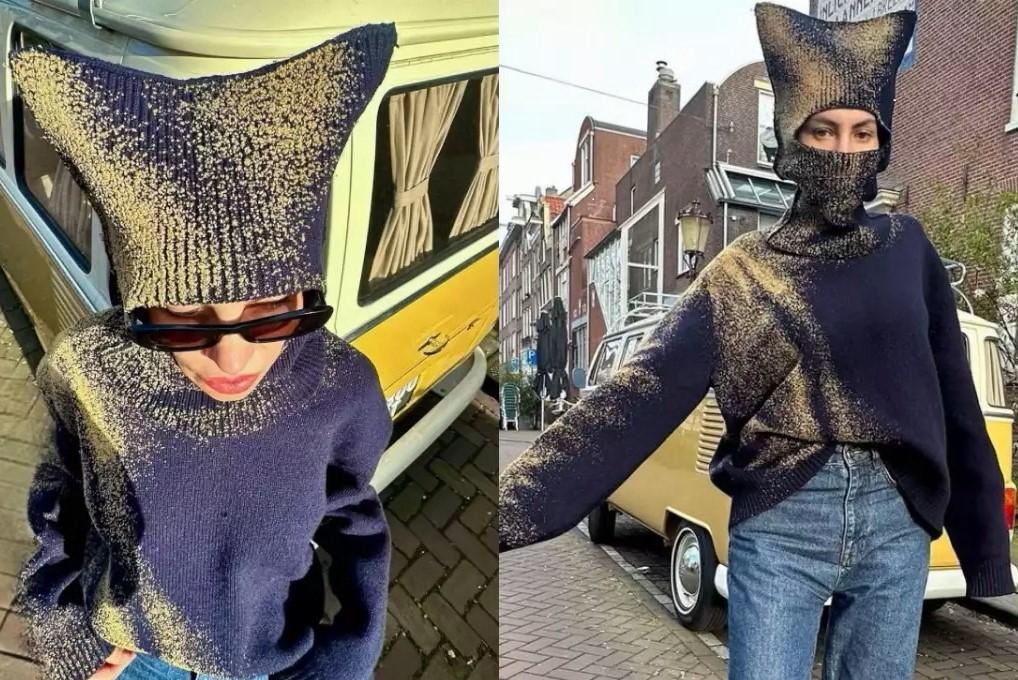 “Bu sviterə sahib olmalısan...” - FOTO