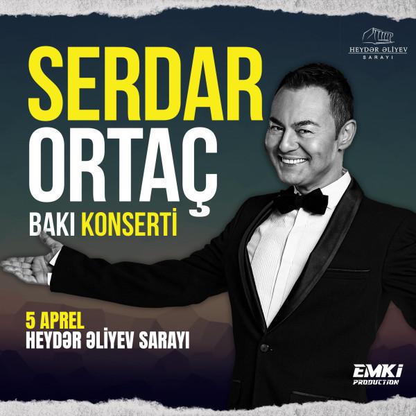 Sərdar Ortaç Bakıda səhnə alıb