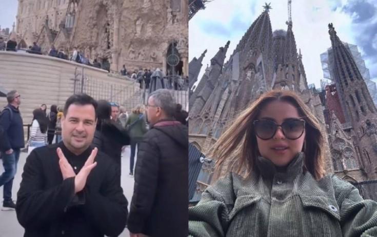 Sevda əri ilə İspaniyaya gedib