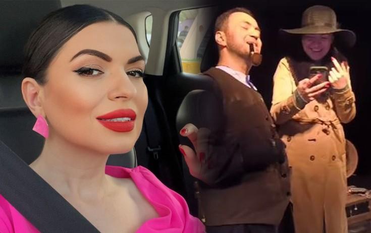 Zümrüd həmin anın görüntüsünü paylaşıb