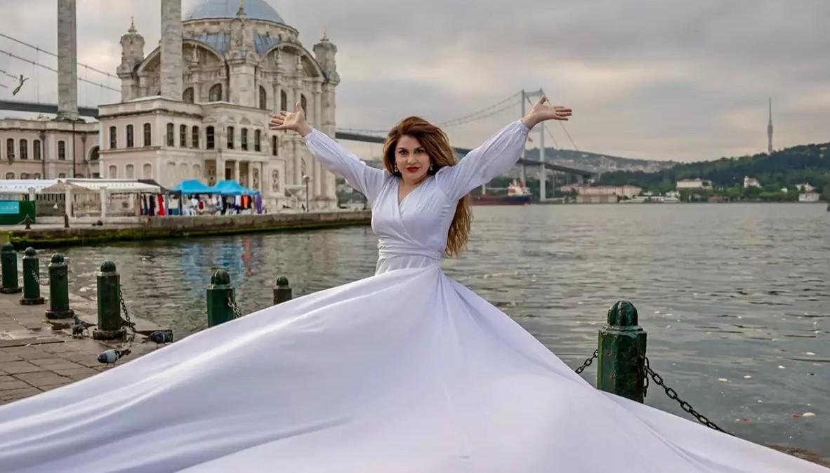 Xatunun İstanbul FOTOSESSİYASI