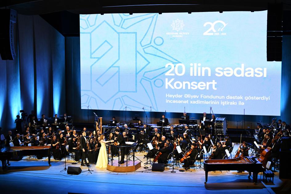 "20 ilin sədası" adlı konsert olub - FOTO