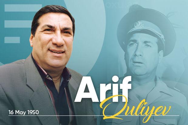 Xalq artisti Arif Quliyevin doğum günüdür