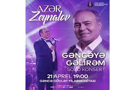 Xalq artisti Gəncədə konsert verəcək