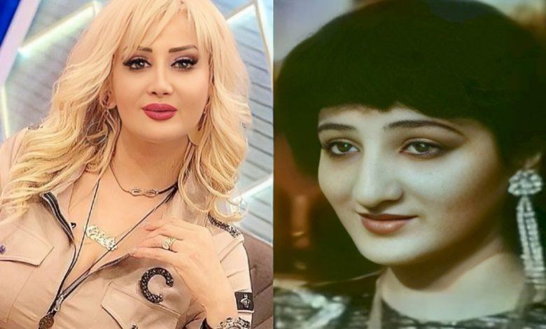 Saçı Xalq artistini eleqant göstərir