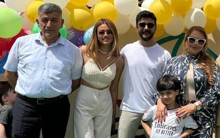 Xalq artistindən ailəvi paylaşım - FOTO