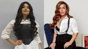 Rəqsanə qızı ilə duet oxudu - VİDEO