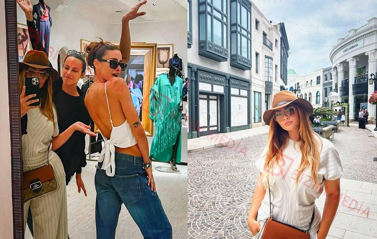 Suada Hacızadə baldızları ilə - FOTO