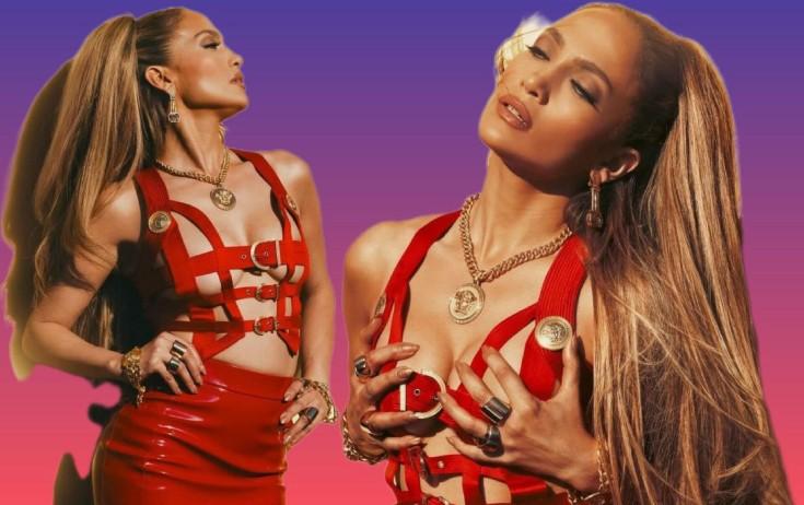 Cenniferin qırçızı kombini - FOTO