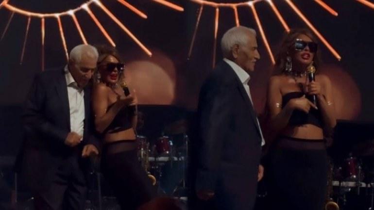 Yaşlı fanatı Aygünə görə səhnəyə çıxıb - VİDEO