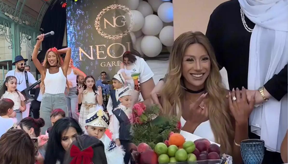 Röya xeyriyyə tədbirində səhnə alıb - VIDEO