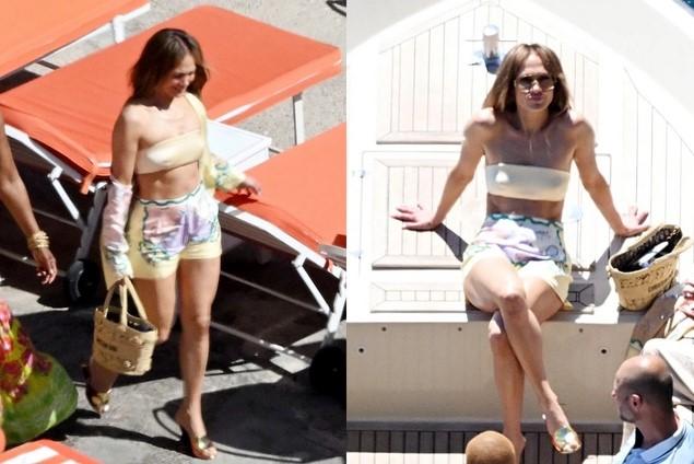 Cennifer İtaliyada dincəlir - FOTO