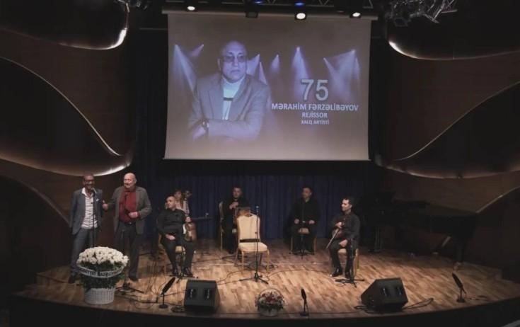 Xalq artistinin yubiley gecəsi keçirilib