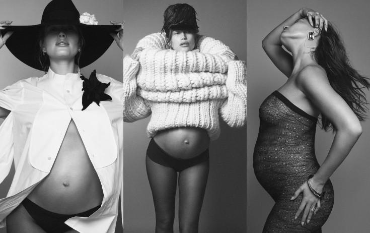 Ana olmağa hazırlaşan modelin FOTOSESSİYASI