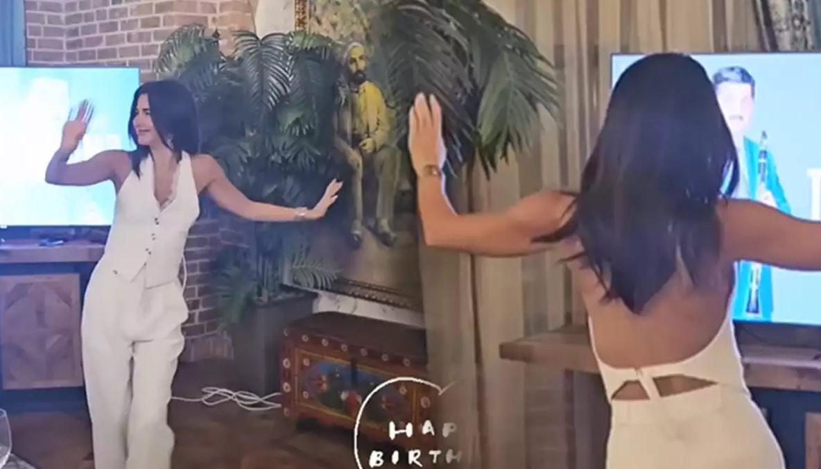 Nəsrin "tərəkəmə" oynadı - VİDEO