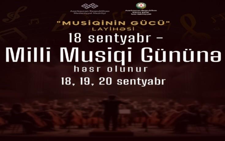 "Musiqinin gücü" təqdim olunacaq