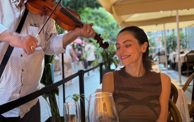 Modelin Madrid istirahəti - FOTO