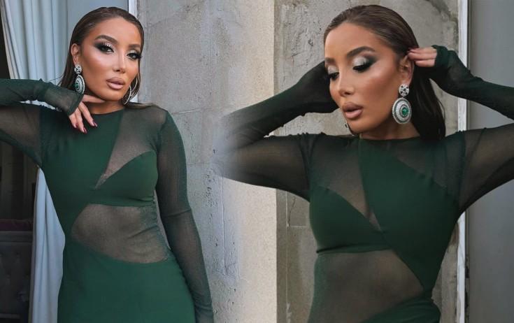 Günay yarıtransparan libasda - FOTO