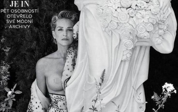 Aktrisa 66 yaşında yarıçılpaq halda - FOTO