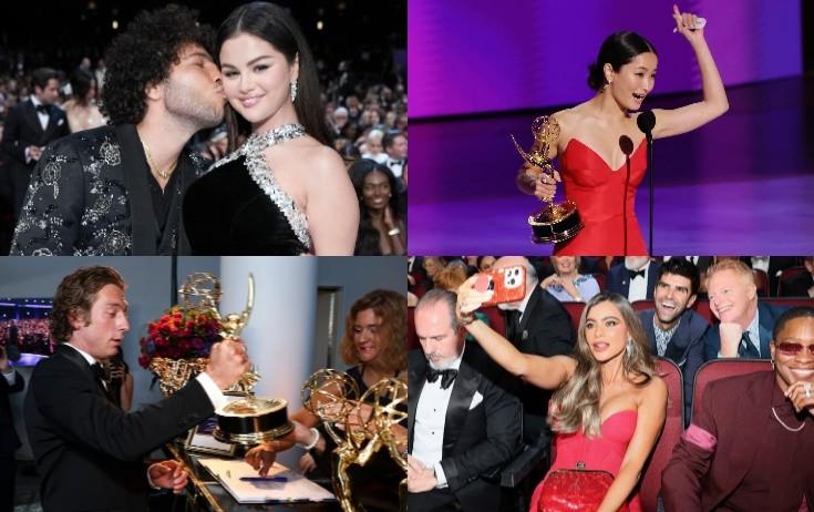 Onlar qırmızı xalçada - FOTO