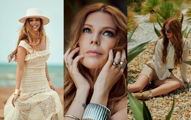 Natalya Bakıda 40 dərəcə istidə - FOTO