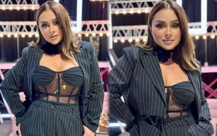 Xatirənin sinə dekoltesi  - FOTO