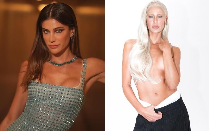 Aktrisa qaşlarını ağ rəngə boyatdırıb - FOTO