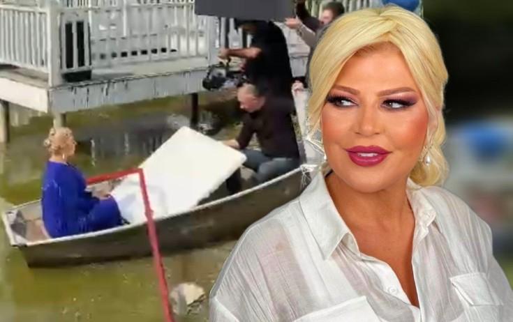 Əməkdar artist ilk dəfə qayığa minib