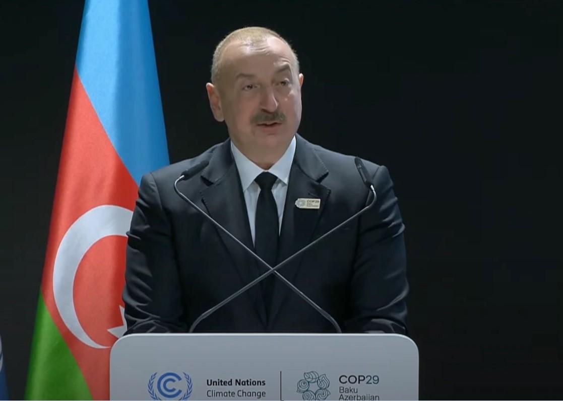 Azərbaycan Prezidenti müstəmləkə keçmişi olan ölkələri kiçik ada dövlətlərinə yardım etməyə çağırıb - VİDEO