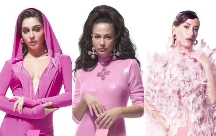 Məşhurlar çəhrayı geyindilər - FOTO