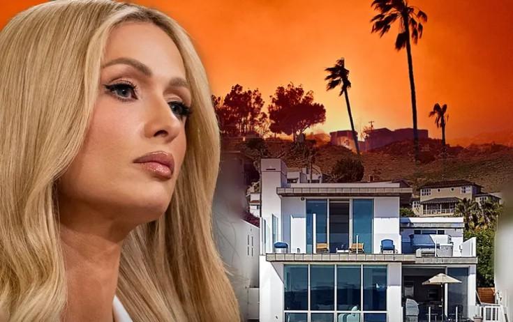 Müğənninin mülkü yanıb