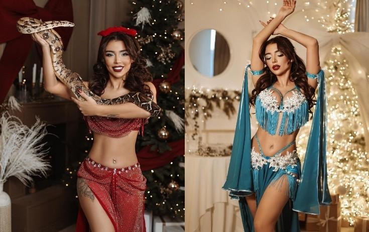 Renka iki fərqli geyimdə - FOTO