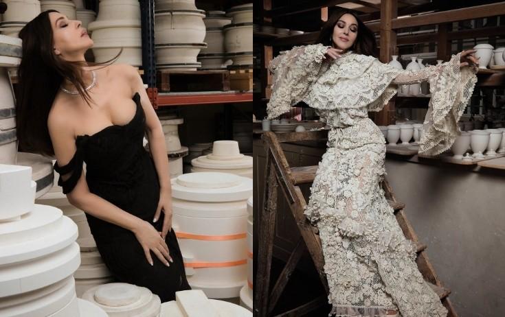 Monika emalatxanada poz verib - FOTO