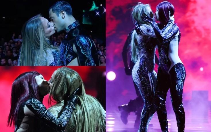 Cenifer 6 dəqiqədə 23 mahnı oxudu - VİDEO