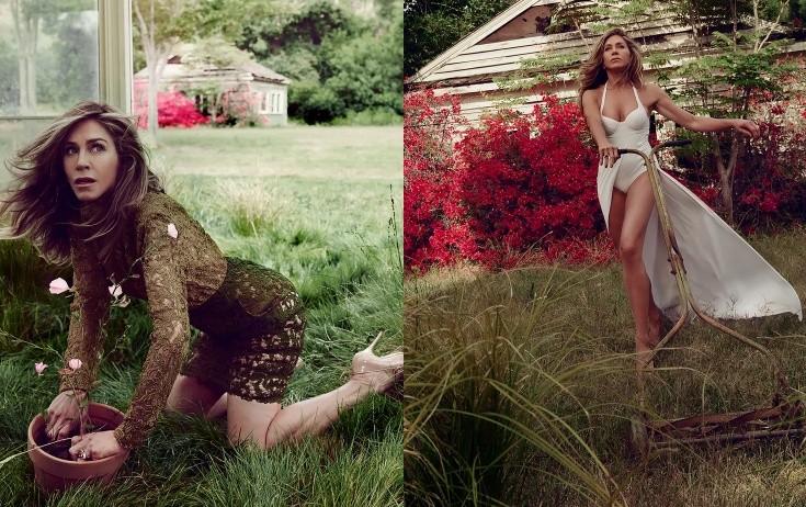 Aktrisanın malikanəsində FOTOSU