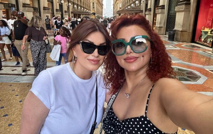 Əməkdar artistlərin Milan gəzintisi - FOTO