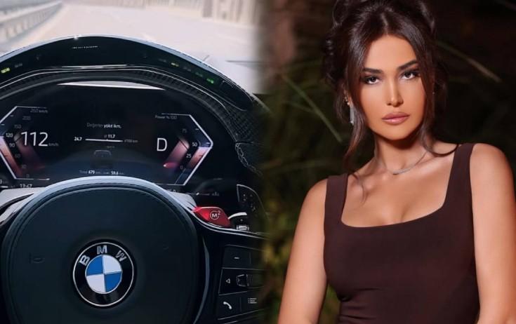 Pərvinin yeni avtomobili - VİDEO